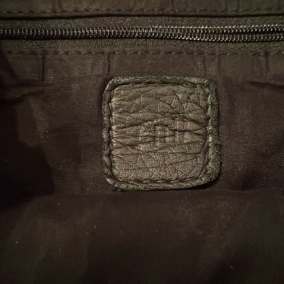 J Jill genuine leather crossbody saddlebag - Picture 8 of 16